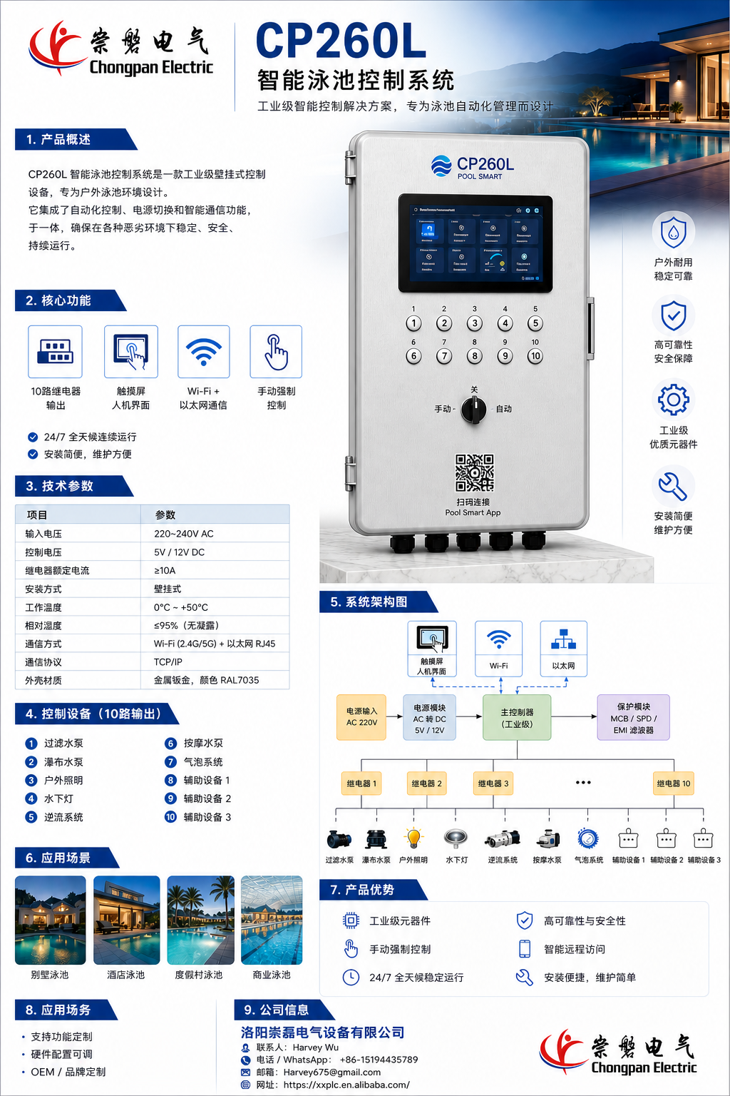 洛阳崇磐电气设备有限公司专业从事PLC模块、工业自动化设备销售、维修与回收服务，主营西门子、AB、倍福等品牌工控产品，提供自动化系统解决方案，支持全国发货与技术服务。
