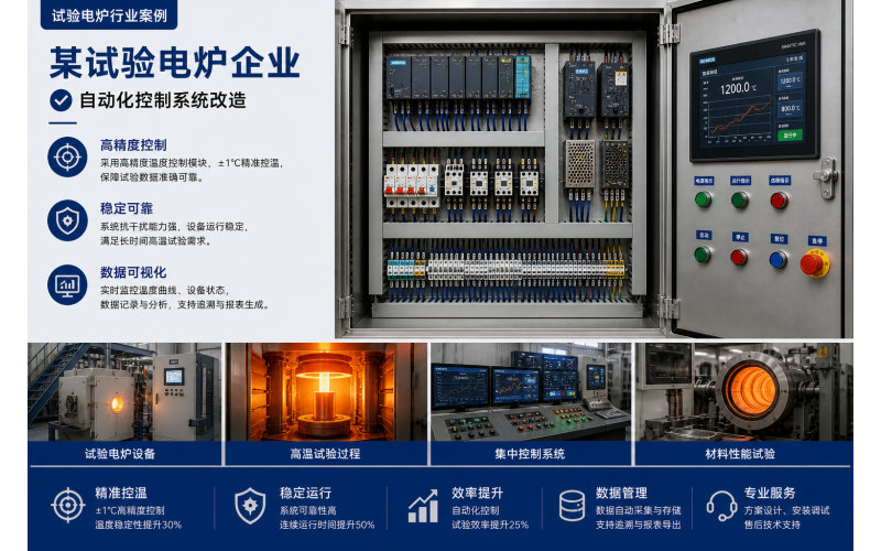 实验电炉自动化控制解决方案