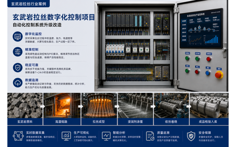 玄武岩 / 玻璃纤维 / 碳纤维智能制造生产解决方案